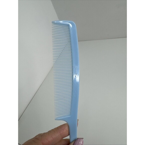 GOODY 1980s Vintage Pale Blue Comb Rat Tail Teasing Hair Retro 8" - Picture 1 of 5